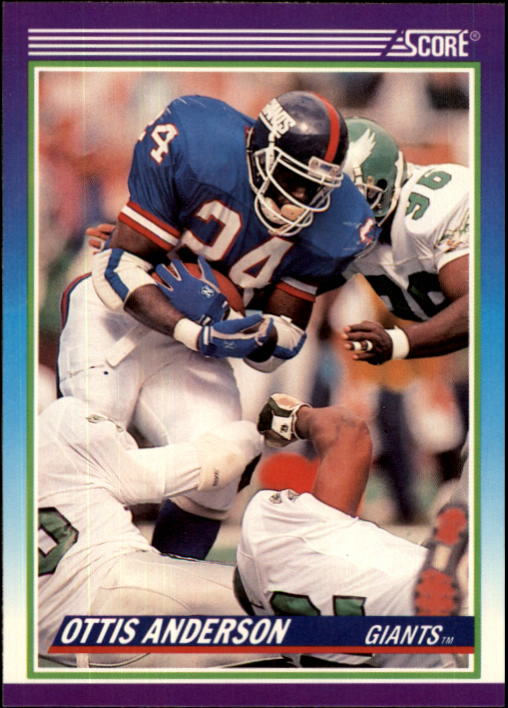 1990 Score Football "Main Set" Cards #441 to #660 Rookies and Veterans - Picture 176 of 427