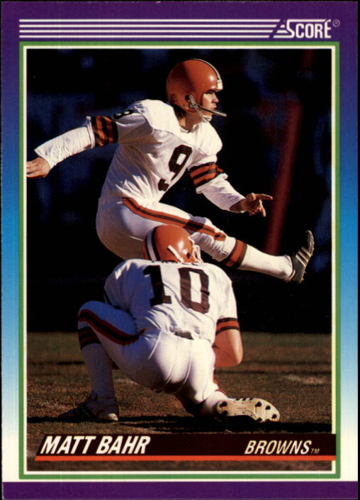 1990 Score Football "Main Set" Cards #441 to #660 Rookies and Veterans - Picture 188 of 427