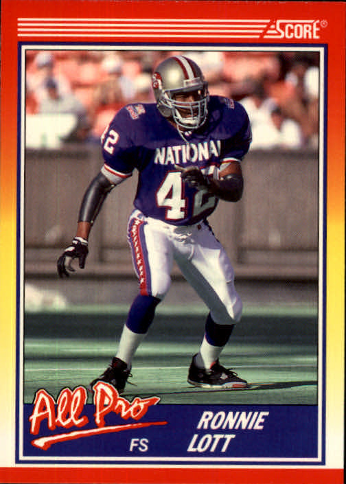1990 Score Football "Main Set" Cards #441 to #660 Rookies and Veterans - Picture 244 of 427