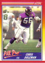 1990 Score Football "Main Set" Cards #441 to #660 Rookies and Veterans - Picture 262 of 427