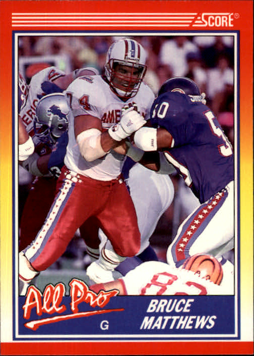 1990 Score Football "Main Set" Cards #441 to #660 Rookies and Veterans - Picture 280 of 427