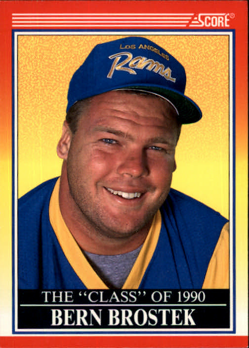 1990 Score Football "Main Set" Cards #441 to #660 Rookies and Veterans - Picture 332 of 427