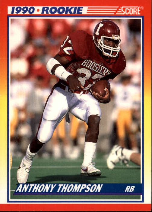 1990 Score Football "Main Set" Cards #441 to #660 Rookies and Veterans - Picture 344 of 427