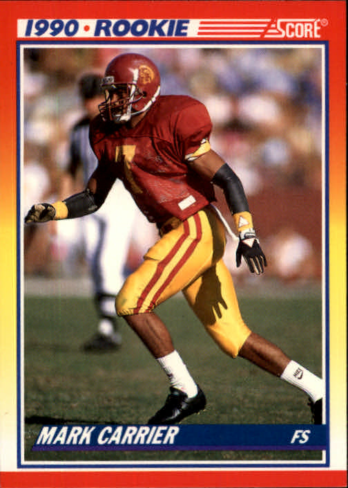 1990 Score Football "Main Set" Cards #441 to #660 Rookies and Veterans - Picture 360 of 427