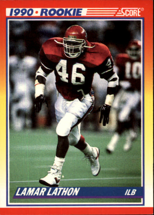 1990 Score Football "Main Set" Cards #441 to #660 Rookies and Veterans - Picture 368 of 427