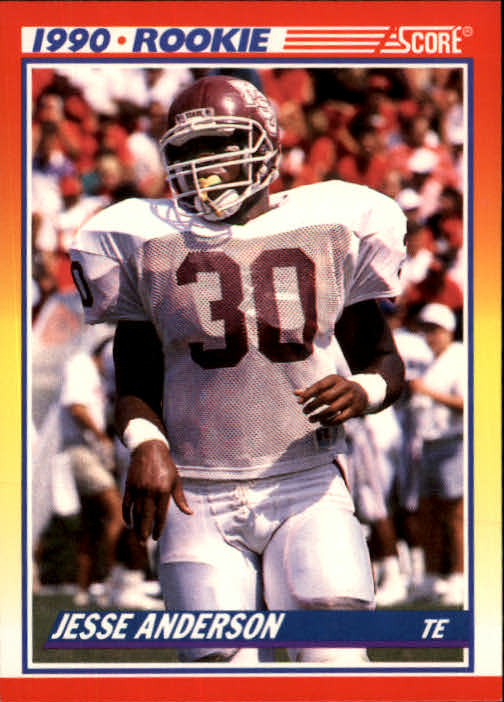 1990 Score Football "Main Set" Cards #441 to #660 Rookies and Veterans - Picture 372 of 427