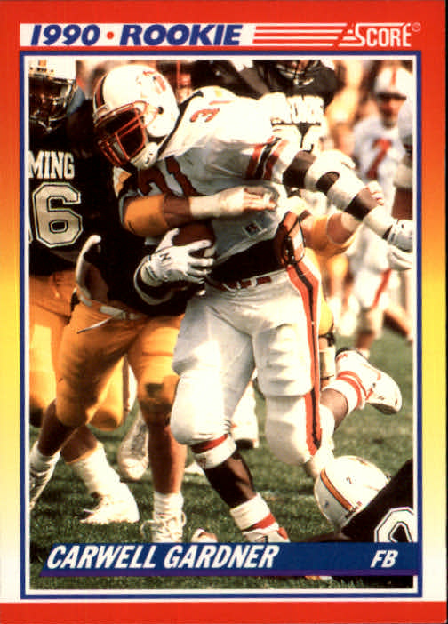 1990 Score Football "Main Set" Cards #441 to #660 Rookies and Veterans - Picture 376 of 427