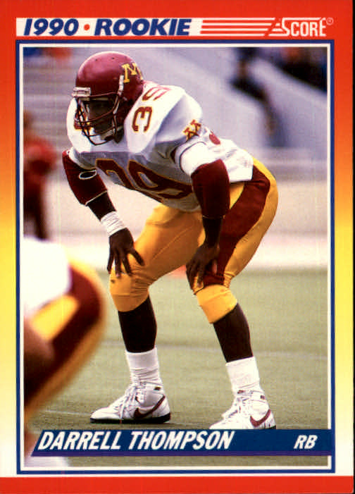 1990 Score Football "Main Set" Cards #441 to #660 Rookies and Veterans - Picture 378 of 427