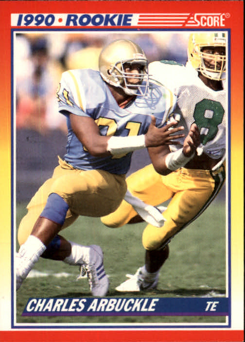 1990 Score Football "Main Set" Cards #441 to #660 Rookies and Veterans - Picture 384 of 427
