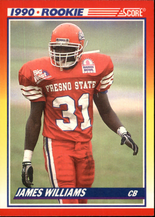 1990 Score Football "Main Set" Cards #441 to #660 Rookies and Veterans - Picture 388 of 427