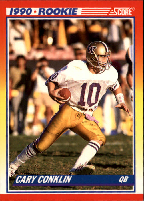 1990 Score Football "Main Set" Cards #441 to #660 Rookies and Veterans - Picture 396 of 427