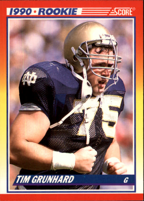 1990 Score Football "Main Set" Cards #441 to #660 Rookies and Veterans - Picture 398 of 427