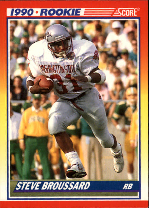 1990 Score Football "Main Set" Cards #441 to #660 Rookies and Veterans - Picture 416 of 427