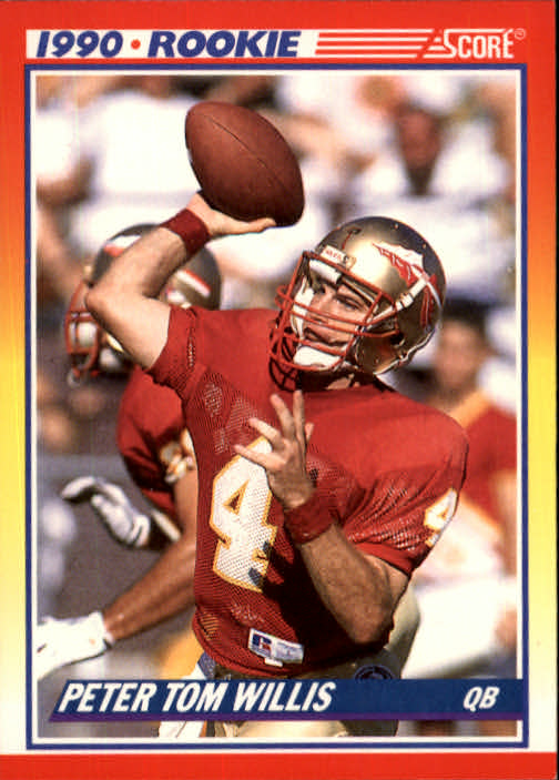 1990 Score Football "Main Set" Cards #441 to #660 Rookies and Veterans - Picture 418 of 427