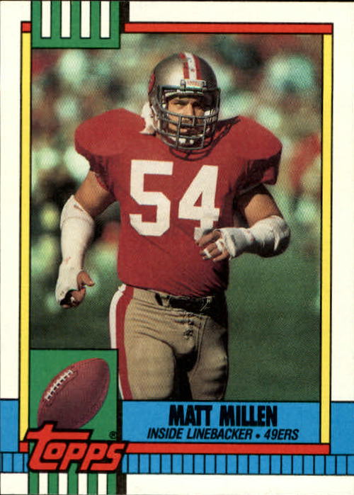 : 1990 Topps Football #109 Keith Millard Minnesota Vikings AP  Official NFL Trading Card From Topps : Collectibles & Fine Art