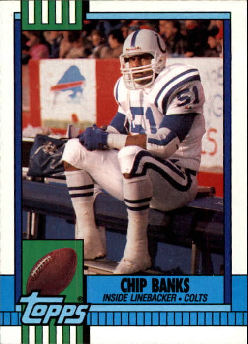 1990 Topps Football "Main Set" Cards #201 to #400 Rookies and Veterans - Picture 192 of 389