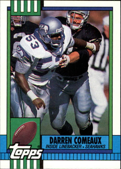 1990 Topps Football "Main Set" Cards #201 to #400 Rookies and Veterans - Picture 290 of 389