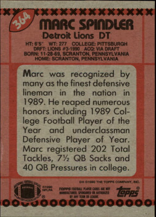 1990 Topps Football "Main Set" Cards #201 to #400 Rookies and Veterans - Picture 321 of 389