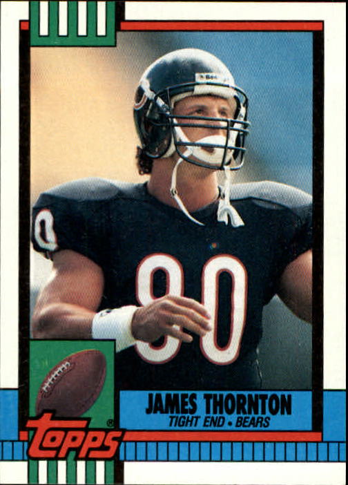 1990 Topps Football "Main Set" Cards #201 to #400 Rookies and Veterans - Picture 340 of 389