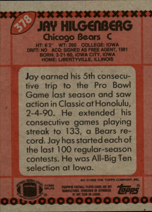 1990 Topps Football "Main Set" Cards #201 to #400 Rookies and Veterans - Picture 349 of 389
