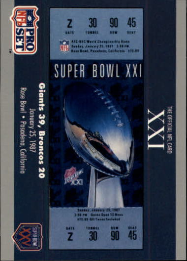 1990-91 Pro Set Super Bowl 160 Football Card Pick - Picture 10 of 261