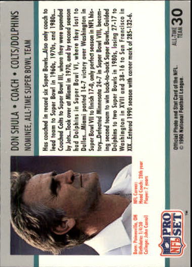 1990-91 Pro Set Super Bowl 160 Football Card Pick - Picture 29 of 261