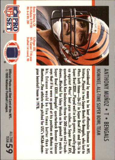 1990-91 Pro Set Super Bowl 160 Football Card Pick - Picture 69 of 261