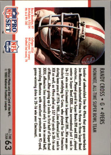 1990-91 Pro Set Super Bowl 160 Football Card Pick - Picture 77 of 261