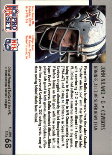 1990-91 Pro Set Super Bowl 160 Football Card Pick - Picture 87 of 261