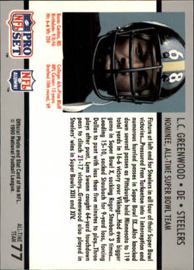 1990-91 Pro Set Super Bowl 160 Football Card Pick - Picture 101 of 261