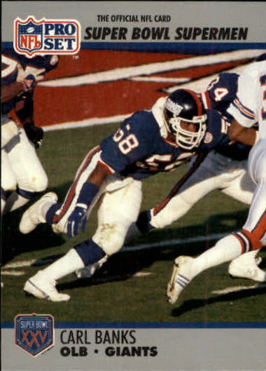 1990-91 Pro Set Super Bowl 160 Football Card Pick - Picture 128 of 261