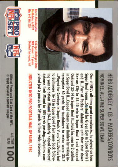 1990-91 Pro Set Super Bowl 160 Football Card Pick - Picture 141 of 261
