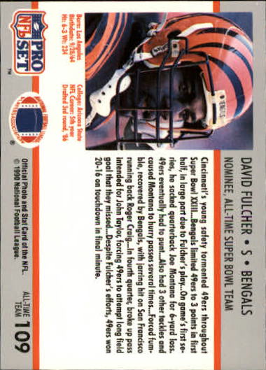 1990-91 Pro Set Super Bowl 160 Football Card Pick - Picture 159 of 261