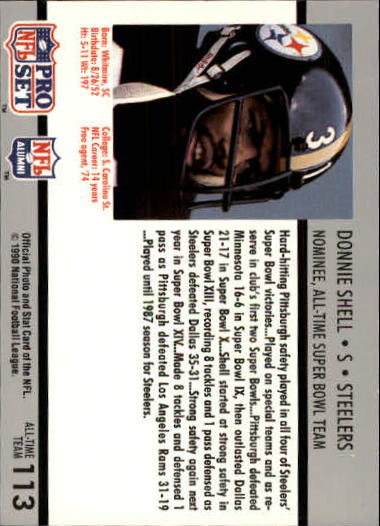 1990-91 Pro Set Super Bowl 160 Football Card Pick - Picture 165 of 261