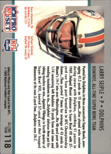 1990-91 Pro Set Super Bowl 160 Football Card Pick - Picture 175 of 261
