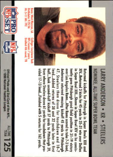 1990-91 Pro Set Super Bowl 160 Football Card Pick - Picture 189 of 261