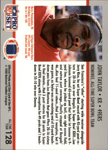 1990-91 Pro Set Super Bowl 160 Football Card Pick - Picture 195 of 261