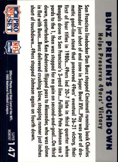 1990-91 Pro Set Super Bowl 160 Football Card Pick - Picture 233 of 261