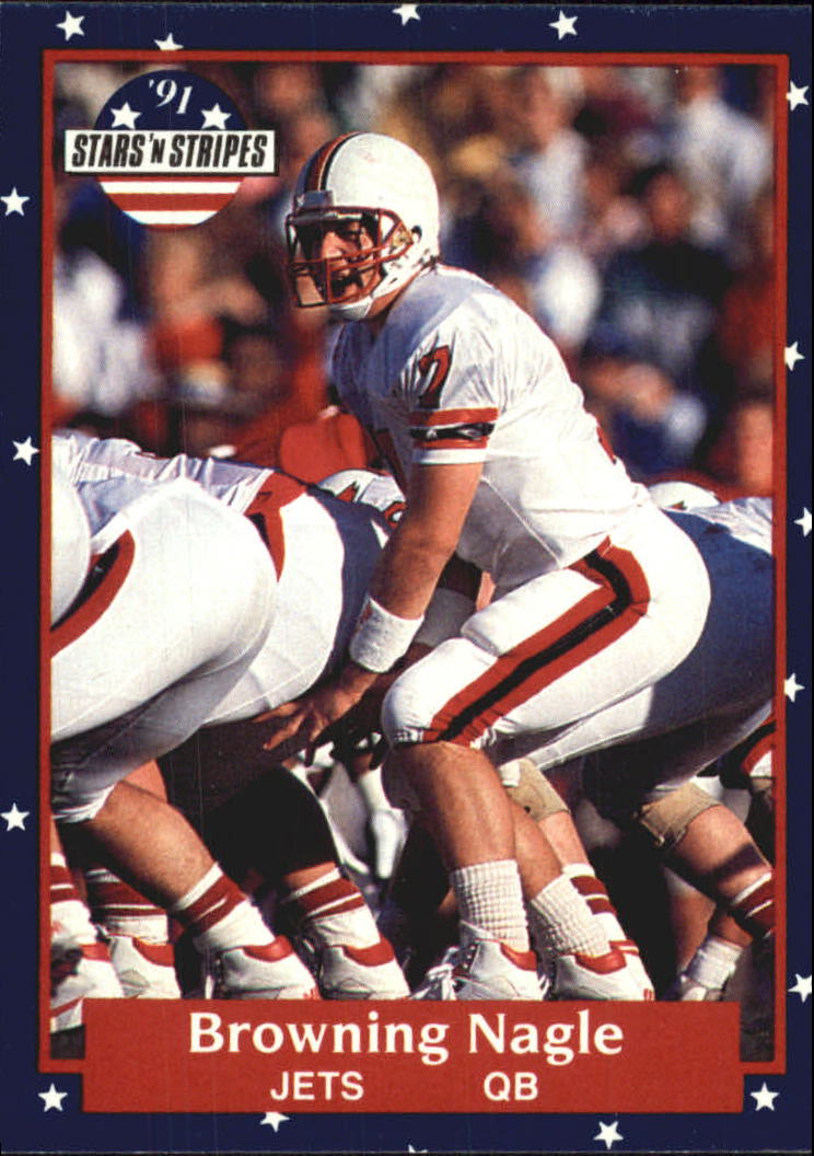 1991 Fleer Stars and Stripes FB Cards 1-140 (A7069) - You Pick - 15+ FREE SHIP