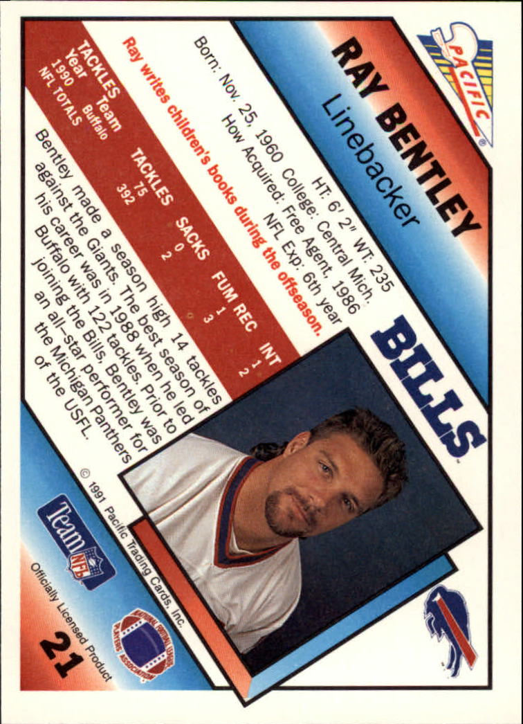 1991 Pacific Football (Pick Card From List 1-258) c59 7-22 - Picture 43 of 483