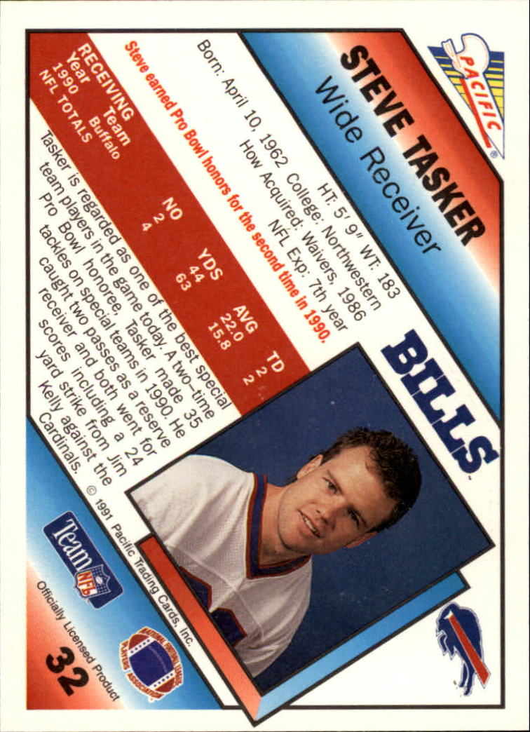 1991 Pacific Football (Pick Card From List 1-258) c59 7-22 - Picture 65 of 483