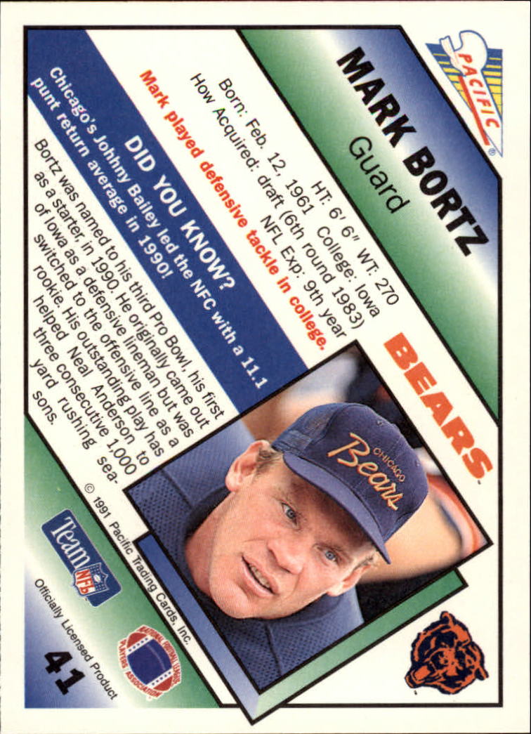 1991 Pacific Football (Pick Card From List 1-258) c59 7-22 - Picture 81 of 483