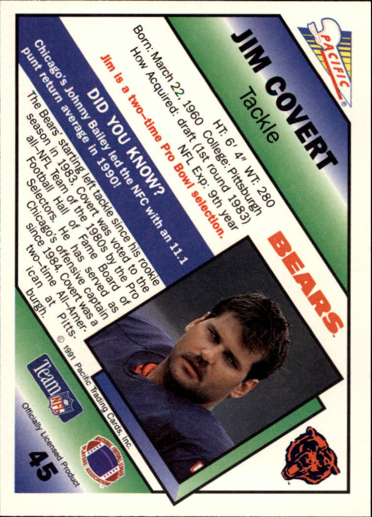 1991 Pacific Football (Pick Card From List 1-258) c59 7-22 - Picture 85 of 483