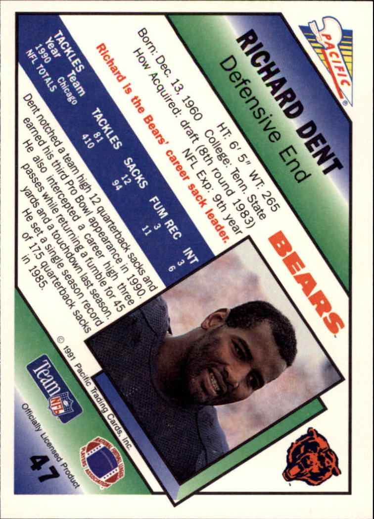 1991 Pacific Football (Pick Card From List 1-258) c59 7-22 - Picture 89 of 483