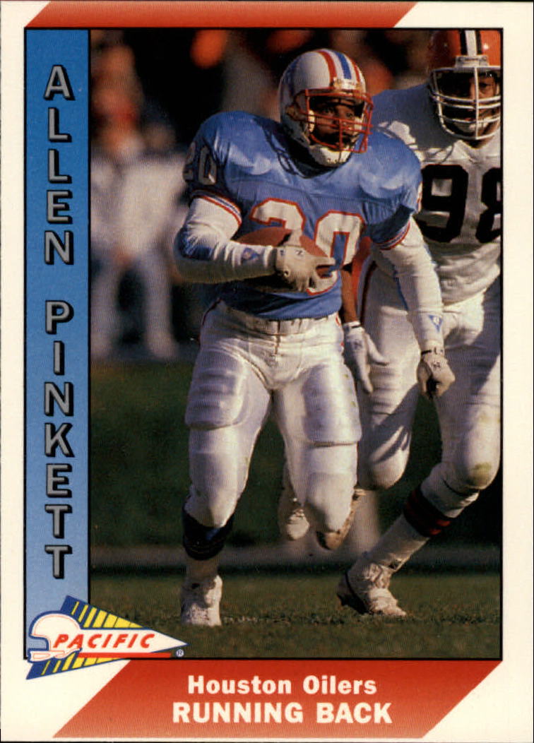 1991 Pacific Football (Pick Card From List 1-258) c59 7-22 - Picture 344 of 483