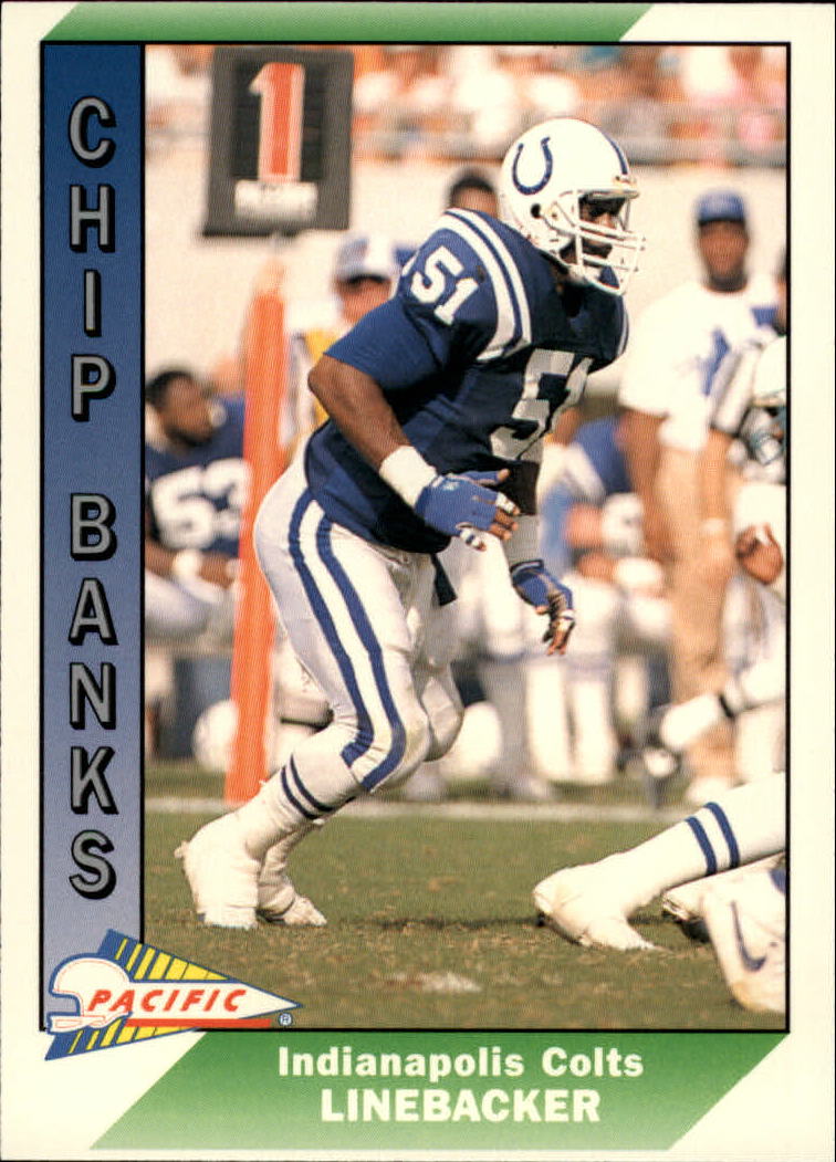 1991 Pacific Football (Pick Card From List 1-258) c59 7-22 - Picture 382 of 483