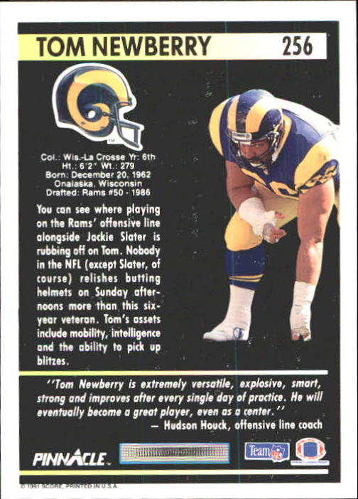 1991 Pinnacle Football "Main Set" Cards #251 to #415 Rookies and Veterans - Picture 13 of 327