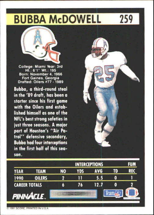 1991 Pinnacle Football "Main Set" Cards #251 to #415 Rookies and Veterans - Picture 19 of 327