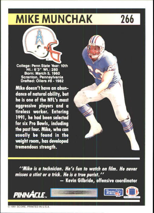 1991 Pinnacle Football "Main Set" Cards #251 to #415 Rookies and Veterans - Picture 33 of 327