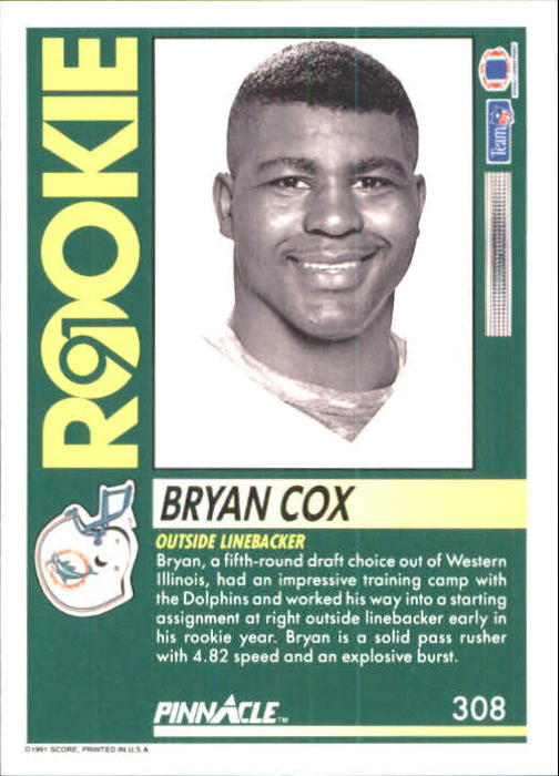 1991 Pinnacle Football "Main Set" Cards #251 to #415 Rookies and Veterans - Picture 115 of 327